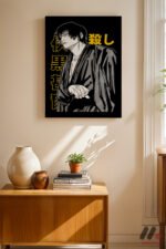 Jujutsu Kaisen Fushiguro Poster Duvar Tablosu, Anime Severlere Özel Hediye - Görsel 8