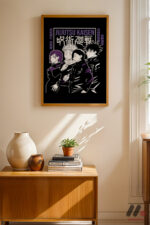 Jujutsu Kaisen Karakter Grubu Poster Duvar Tablosu, Anime Severlere Özel Hediye - Görsel 4