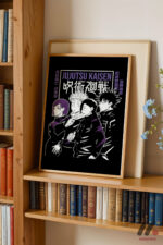 Jujutsu Kaisen Karakter Grubu Poster Duvar Tablosu, Anime Severlere Özel Hediye - Görsel 5