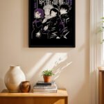Jujutsu Kaisen Karakter Grubu Poster Duvar Tablosu, Anime Severlere Özel Hediye