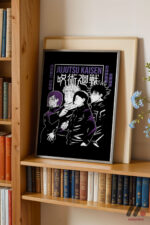 Jujutsu Kaisen Karakter Grubu Poster Duvar Tablosu, Anime Severlere Özel Hediye - Görsel 2