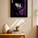 Jujutsu Kaisen Megumi Poster Duvar Tablosu, Anime Severlere Özel Hediye