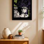Evangelion Shinji Anime Poster Duvar Tablosu, Anime Severlere Özel Hediye