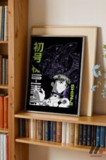 Evangelion Shinji Anime Poster Duvar Tablosu, Anime Severlere Özel Hediye - Görsel 2