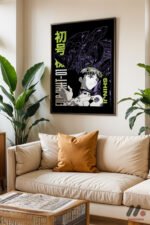Evangelion Shinji Anime Poster Duvar Tablosu, Anime Severlere Özel Hediye - Görsel 3