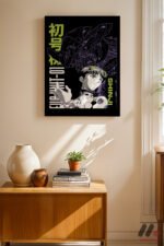 Evangelion Shinji Anime Poster Duvar Tablosu, Anime Severlere Özel Hediye - Görsel 8