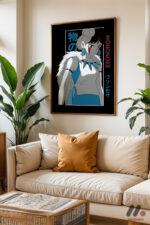 Prenses Mononoke Anime Poster Duvar Tablosu, Anime Severlere Özel Hediye - Görsel 6