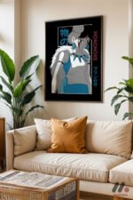 Prenses Mononoke Anime Poster Duvar Tablosu, Anime Severlere Özel Hediye - Görsel 6