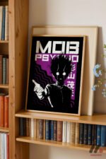 Mob Psycho Shigeo Poster Duvar Tablosu, Anime Severlere Özel Hediye - Görsel 5