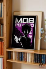 Mob Psycho Shigeo Poster Duvar Tablosu, Anime Severlere Özel Hediye - Görsel 2