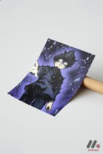 Mob Psycho Uzay Sahnesi Poster Duvar Tablosu, Anime Severlere Özel Hediye - Görsel 7