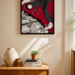 Mob Psycho Aksiyon Poster Duvar Tablosu, Anime Severlere Özel Hediye