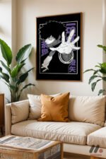 My Hero Academia Karakter Poster Duvar Tablosu, Anime Severlere Özel Hediye - Görsel 6