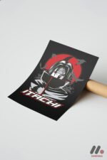 Naruto Itachi Anime Poster Duvar Tablosu, Anime Severlere Özel Hediye - Görsel 7
