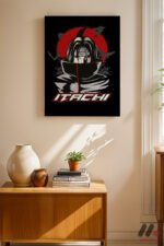 Naruto Itachi Anime Poster Duvar Tablosu, Anime Severlere Özel Hediye - Görsel 8
