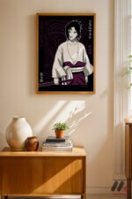 Naruto Sasuke Uchiha Poster Duvar Tablosu, Anime Severlere Özel Hediye - Görsel 4