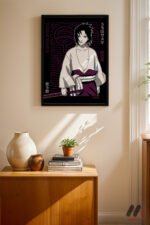 Naruto Sasuke Uchiha Poster Duvar Tablosu, Anime Severlere Özel Hediye