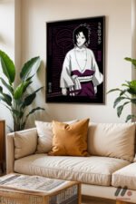 Naruto Sasuke Uchiha Poster Duvar Tablosu, Anime Severlere Özel Hediye - Görsel 3
