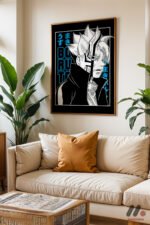 Boruto Anime Poster Duvar Tablosu, Anime Severlere Özel Hediye - Görsel 6