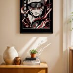 Naruto Kurama Modu Poster Duvar Tablosu, Anime Severlere Özel Hediye