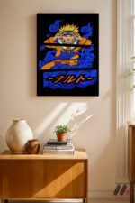 Naruto Mavi Anime Poster Duvar Tablosu, Anime Severlere Özel Hediye - Görsel 8