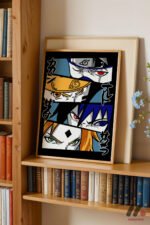 Naruto Takım Panel Poster Duvar Tablosu, Anime Severlere Özel Hediye - Görsel 5
