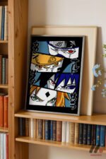 Naruto Takım Panel Poster Duvar Tablosu, Anime Severlere Özel Hediye - Görsel 2