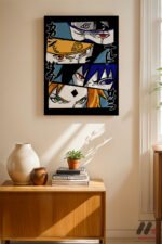 Naruto Takım Panel Poster Duvar Tablosu, Anime Severlere Özel Hediye - Görsel 8