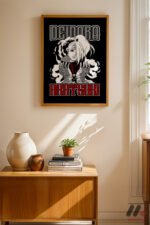 Naruto Deidara Akatsuki Poster Duvar Tablosu, Anime Severlere Özel Hediye - Görsel 4