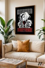 Naruto Deidara Akatsuki Poster Duvar Tablosu, Anime Severlere Özel Hediye - Görsel 6