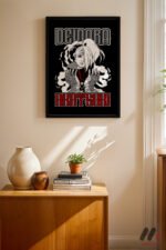 Naruto Deidara Akatsuki Poster Duvar Tablosu, Anime Severlere Özel Hediye