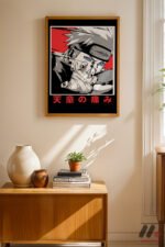 Naruto Pain Poster Duvar Tablosu, Anime Severlere Özel Hediye - Görsel 4