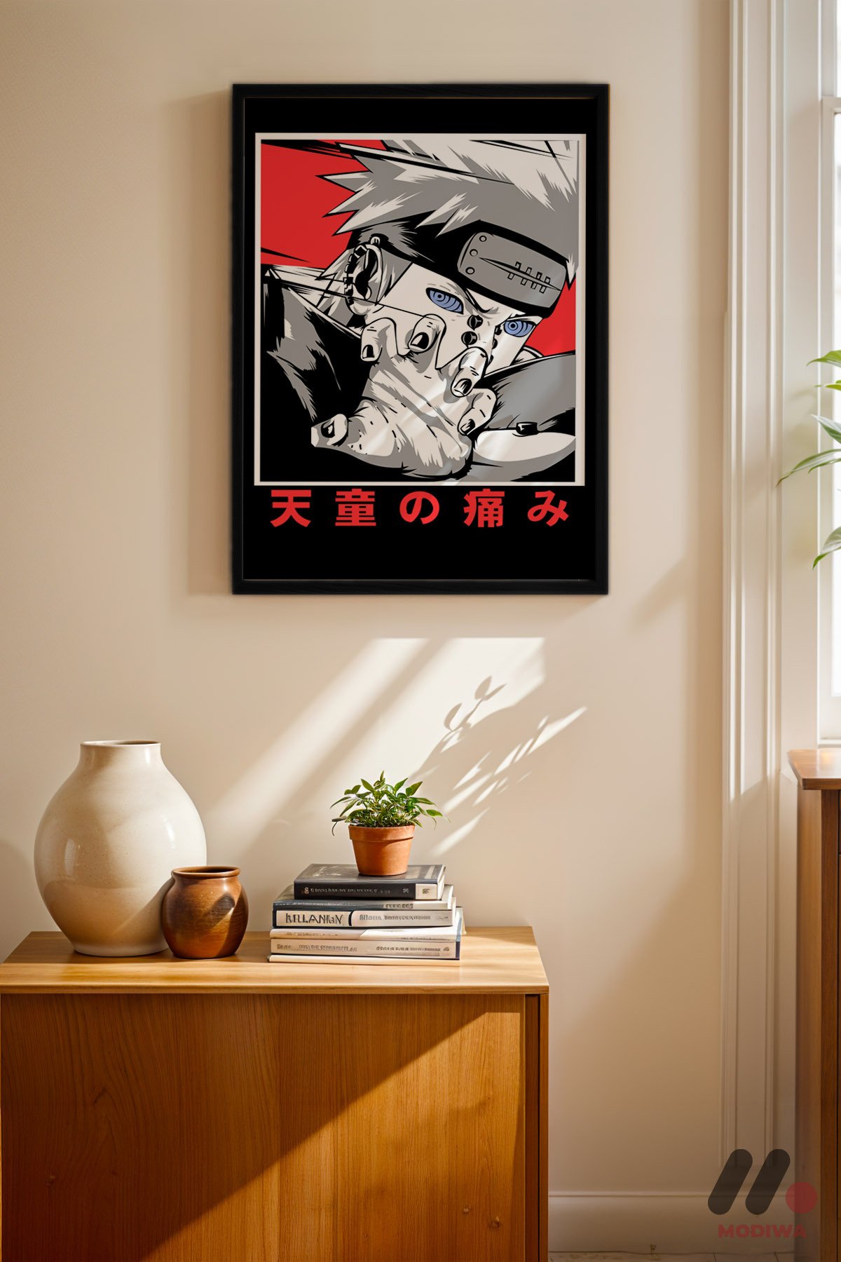 mdw-tbl-0070_ab4-5.jpg Naruto Pain Poster Duvar Tablosu, Anime Severlere Özel Hediye - Görsel 1
