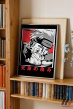 Naruto Pain Poster Duvar Tablosu, Anime Severlere Özel Hediye - Görsel 2