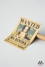 One Piece Boa Hancock Wanted Poster Duvar Tablosu, Anime Severlere Özel Hediye - Görsel 7