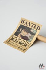 One Piece Mihawk Wanted Poster Duvar Tablosu, Anime Severlere Özel Hediye - Görsel 7