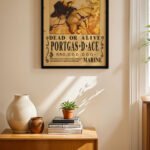 One Piece Portgas D Ace Wanted Poster Duvar Tablosu, Anime Severlere Özel Hediye