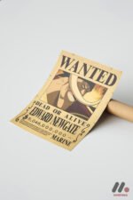 One Piece Beyaz Sakal Wanted Poster Duvar Tablosu, Anime Severlere Özel Hediye - Görsel 7