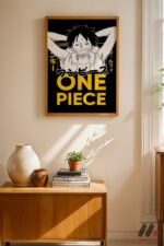 One Piece Luffy Anime Poster Duvar Tablosu, Anime Severlere Özel Hediye - Görsel 4