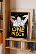 One Piece Luffy Anime Poster Duvar Tablosu, Anime Severlere Özel Hediye - Görsel 5