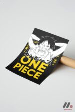 One Piece Luffy Anime Poster Duvar Tablosu, Anime Severlere Özel Hediye - Görsel 7