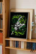 One Piece Zoro Anime Poster Duvar Tablosu, Anime Severlere Özel Hediye - Görsel 2