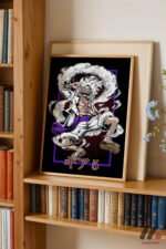One Piece Luffy Gear 5 Poster Duvar Tablosu, Anime Severlere Özel Hediye - Görsel 5