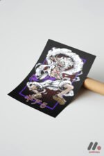 One Piece Luffy Gear 5 Poster Duvar Tablosu, Anime Severlere Özel Hediye - Görsel 7