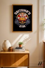 One Punch Man Saitama Gym Poster Duvar Tablosu, Anime Severlere Özel Hediye - Görsel 4
