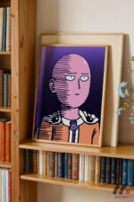 One Punch Man Saitama Poster Duvar Tablosu, Anime Severlere Özel Hediye - Görsel 5
