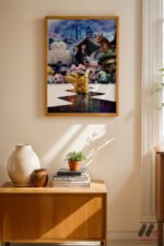 Pokemon Dedektif Pikachu Poster Duvar Tablosu, Anime Severlere Özel Hediye - Görsel 8