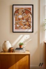 Pokemon Charmander Evrim Poster Duvar Tablosu, Anime Severlere Özel Hediye - Görsel 4
