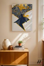Pokemon Pikachu Şehir Poster Duvar Tablosu, Anime Severlere Özel Hediye - Görsel 2