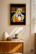 Sailor Moon Venus Poster Duvar Tablosu, Anime Severlere Özel Hediye - Görsel 8